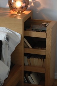 Opbergen hoofdeinde bed | Peppermint Interieuradvies