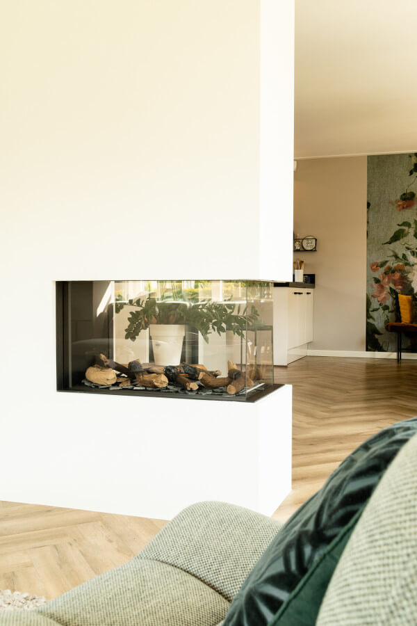 Ontwerp doorkijkhaard Ontwerp doorkijkhaard